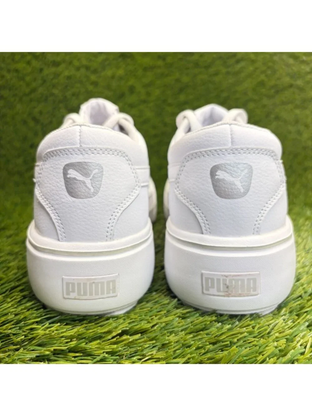 Puma Kaia Platform L Womens Size 10 White Athletic Lifestyle Shoes Sneakers